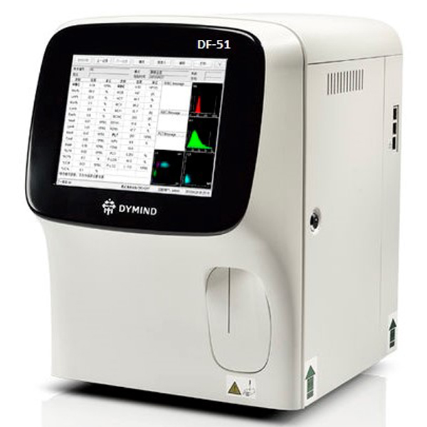 DYMIND Auto Hematology Analyzer DF-51 (5-Part)